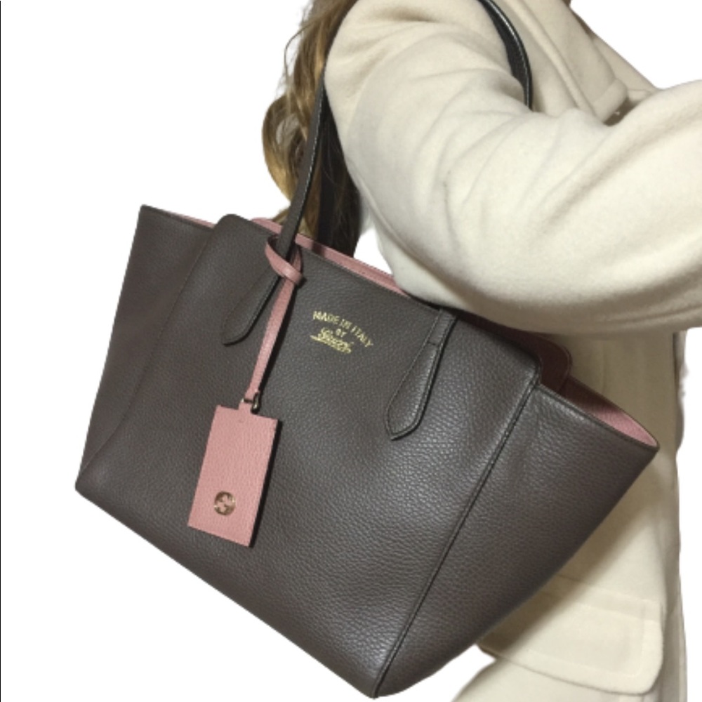 🌸GUCCI🌸 LEATHER TOTE BAG